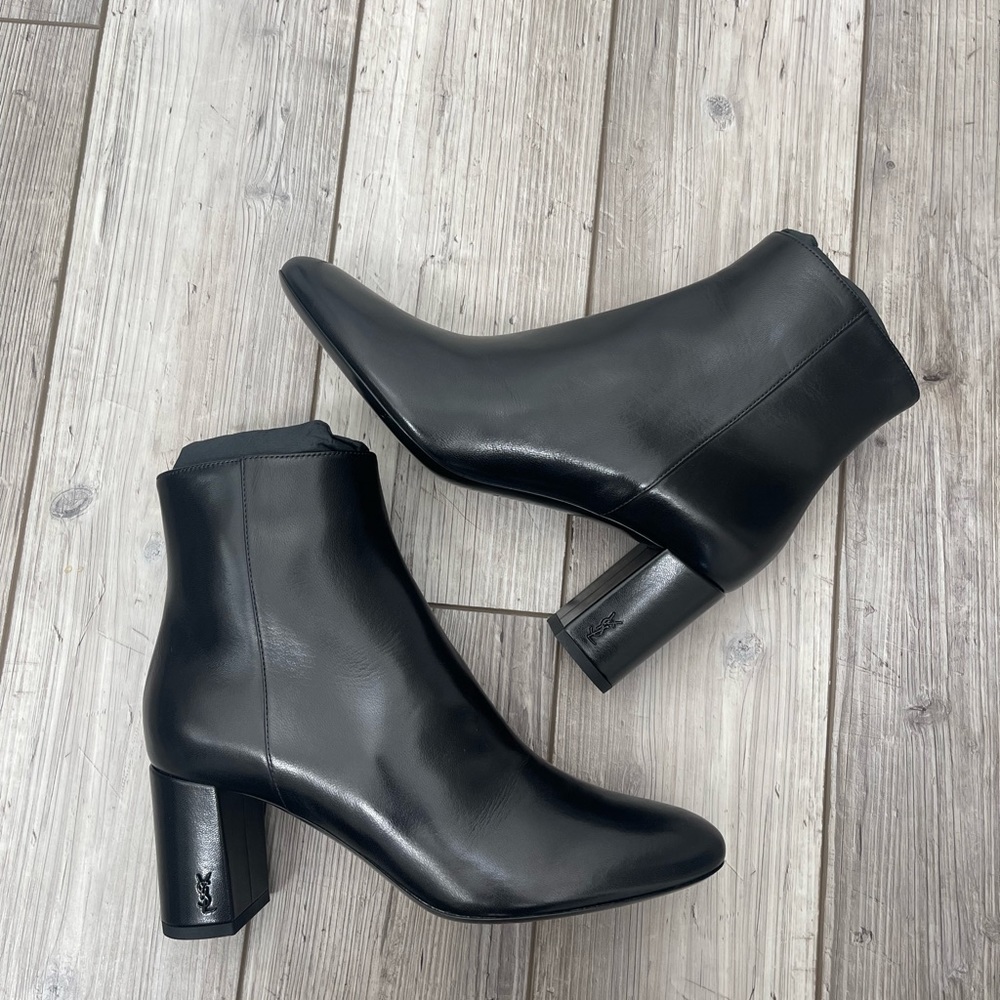 YSL Lou Lou 70 Zip Bootie size 37